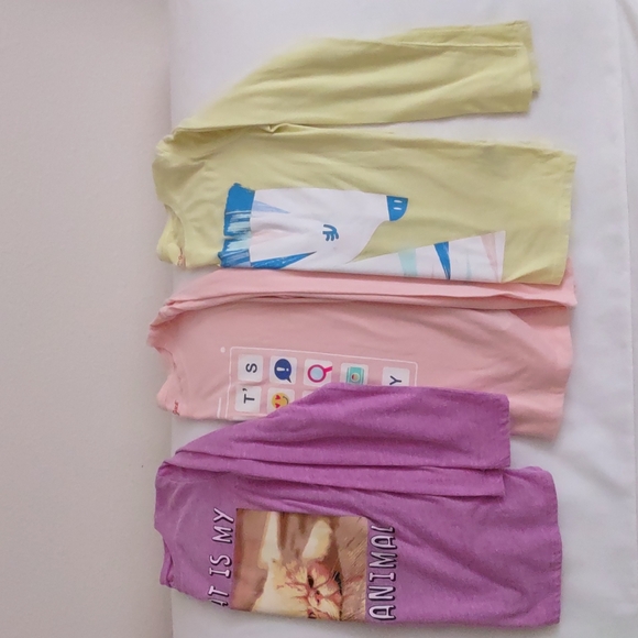 Girls long sleeve top tee size 7/8 cat and jack children's place lightweight - Picture 5 of 5